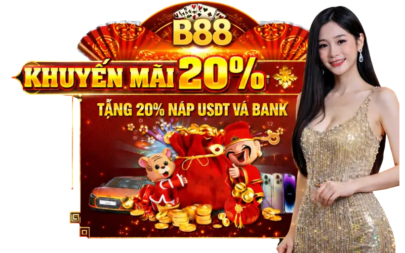 B88 khuyến mãi 2%