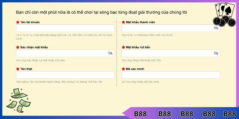 Hướng dẫn các bước đăng ký tài khoản